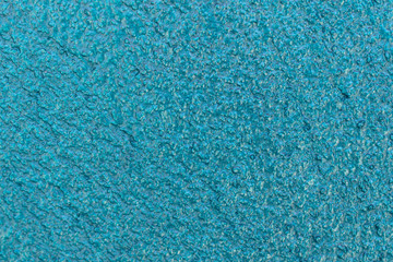 Texture of wall Blue made from cement at clean and simple for background