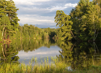 Fairy Lake Reflections at Dusk