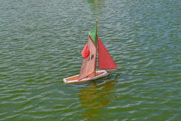 boat on the lake