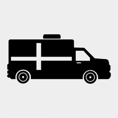 ambulance car icon vector illustration