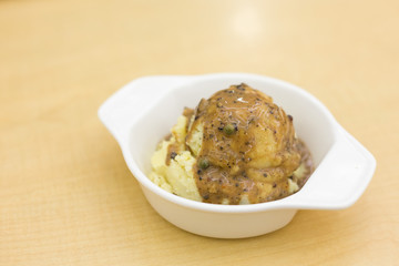 mash potato