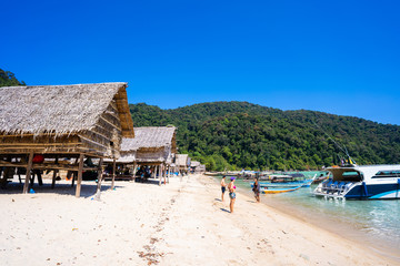 2 Febuary 2019-Thailand::Moken village at Surin island