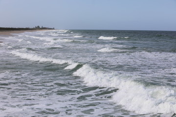 Waves at the beach