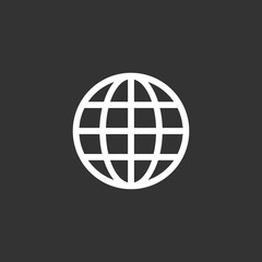 Internet world vector