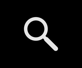 Searching magnifying glass vector