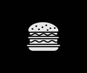 Hamburger, burger vector