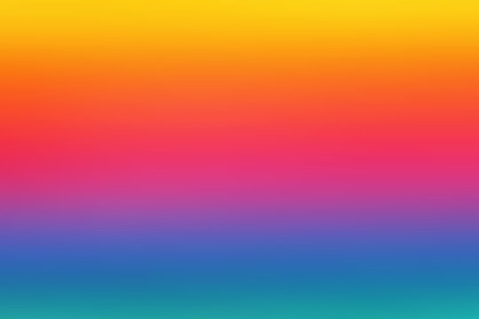 Abstract Sunset Glow Background, Vector Graphics