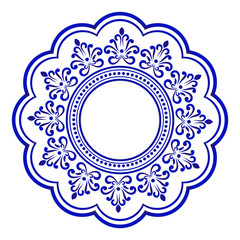 decorative round
