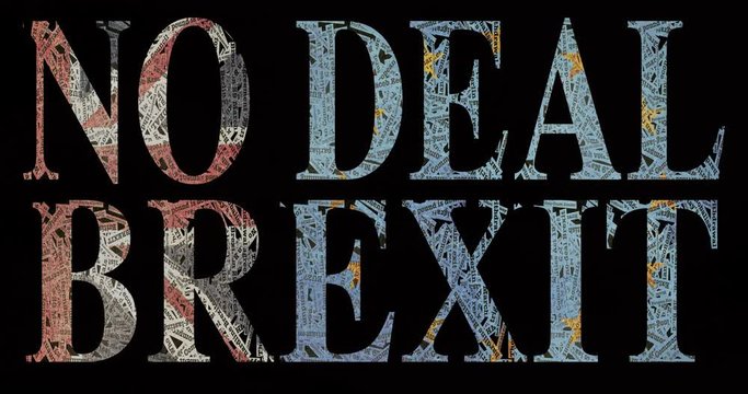 NO DEAL BREXIT stop motion