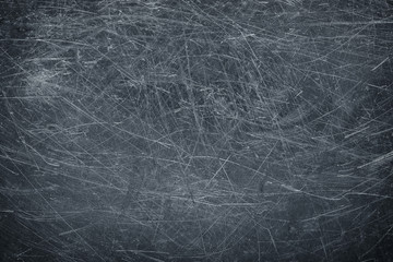 Black metal background, rough texture of alloy steel or titanium
