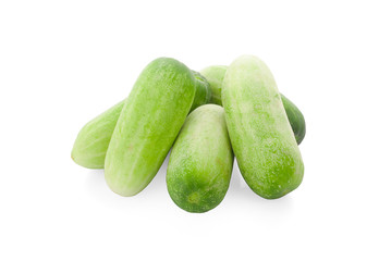 cucumber isolated on white background