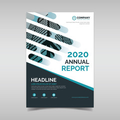 Annual report design template