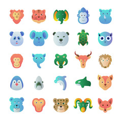 wildlife's day icon set