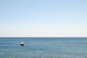 Blue greek sea