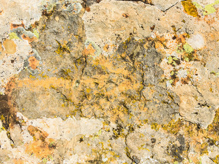 Stone rock surface
