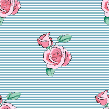 Rose pink pattern