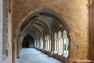 Fototapeta premium Cloister of Monastery of Santa Maria de Vallbona