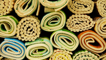 sale of bath mats in the store