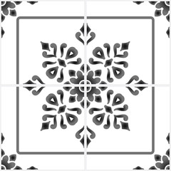 vintage tile pattern