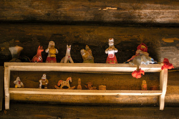 Fototapeta premium clay figurine