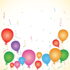 Happy birthday background vector illustration