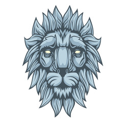 Plakat Lion head.