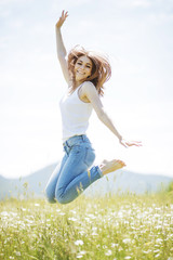 Woman in nature 
