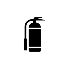 Fire extinguisher icon design template vector isolated