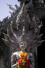 Wat Si Suphan (temple )Made from silver in Chiangmai province