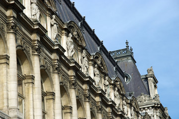 Fototapeta na wymiar Hôtel de Ville de Paris
