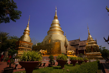 Phra Singh Temple in Chiangmai province