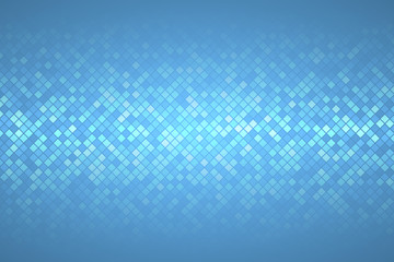 Abstract glittering geometric neon background. Pixels.