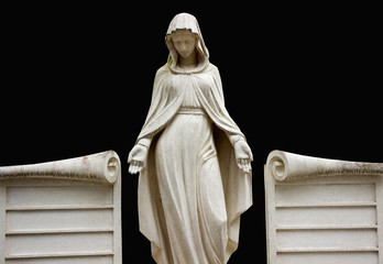 Statue of the Virgin Mary patron saint