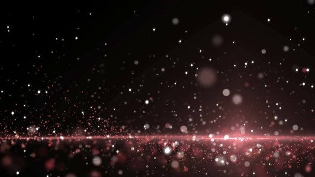 Abstract background rose gold glitter animation. 4K glittering texture particles. 