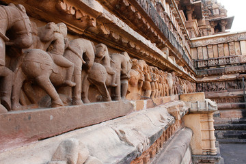 Beautiful Horse Riding Carving Khajuraho Temple, Madhya Pradesh 