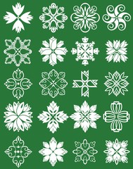 Flower and floral logo icon