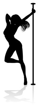 Download Pole Dancer Silhouette Photos Royalty Free Images Graphics Vectors Videos Adobe Stock