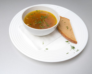 Delicious hearty soup