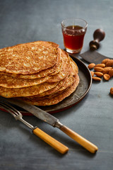 Homemade crepes