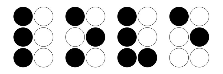 Braille alphabet love