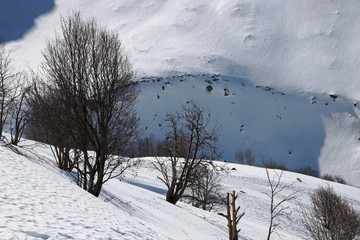 ski de rando au Galibier