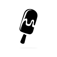stick ice cream Icon. Vector concept illustration for design.