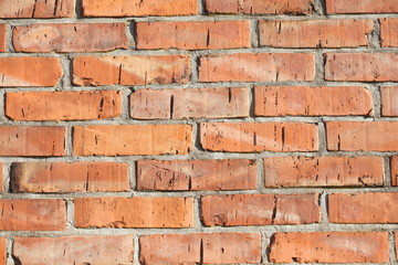 Fototapeta premium alte Ziegelsteinmauer, Ziegelsteine