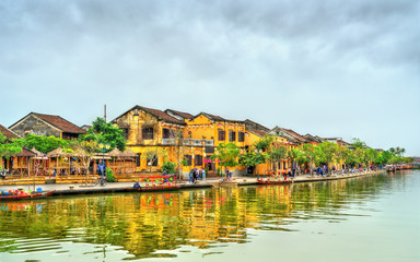 Fototapeta na wymiar Old Quarter of Hoi An town in Vietnam