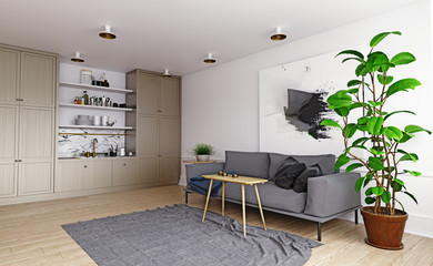 modern house interior.