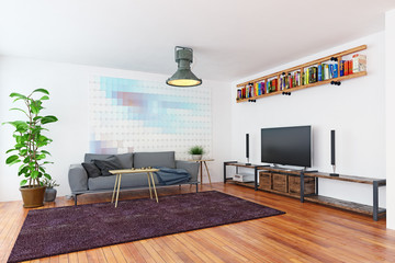 modern interior design.