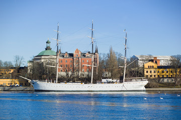 Ship in Stockholm