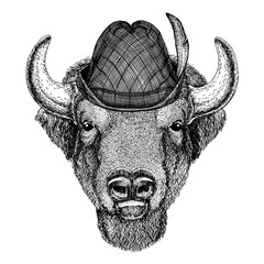 wearing traditional bavarian tirol hat. Oktoberfest.