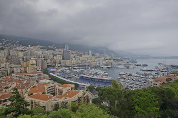 Monaco view, Prince's Palace