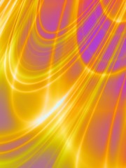 Sunny art background wave flow energy design